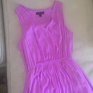 Lilac silk goddess dress